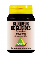Bloqueur de glucides extra fort  6000 mg