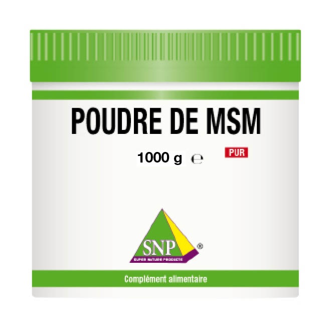 Poudre de MSM 1000 g Pur