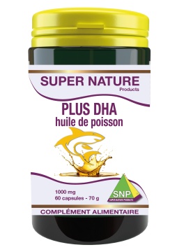 plus de DHA - huile de poisson